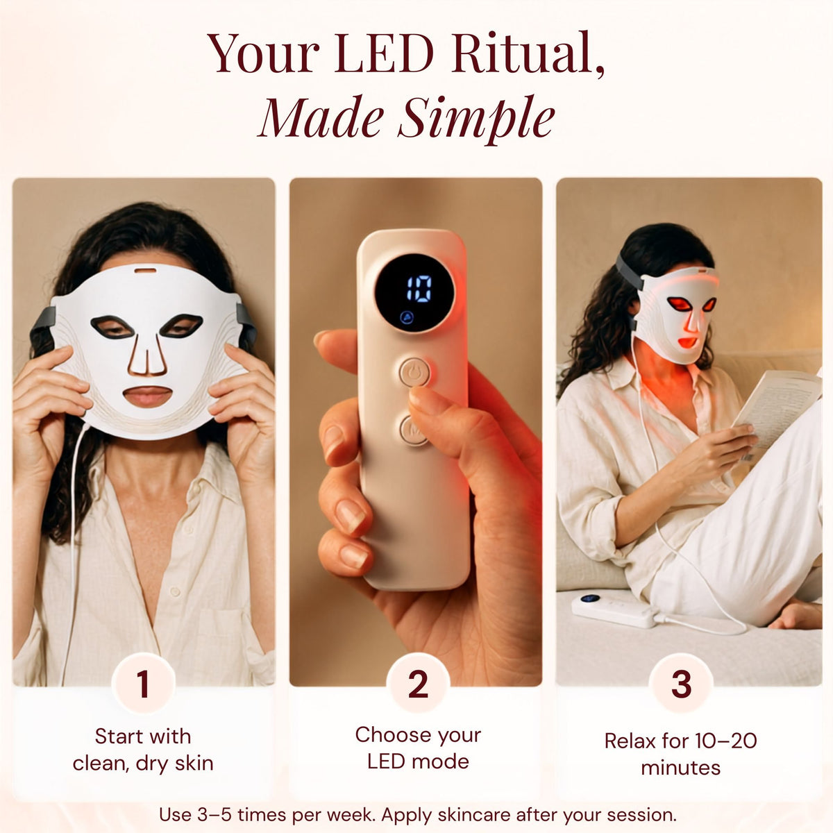 Auréa™ LED Face Mask