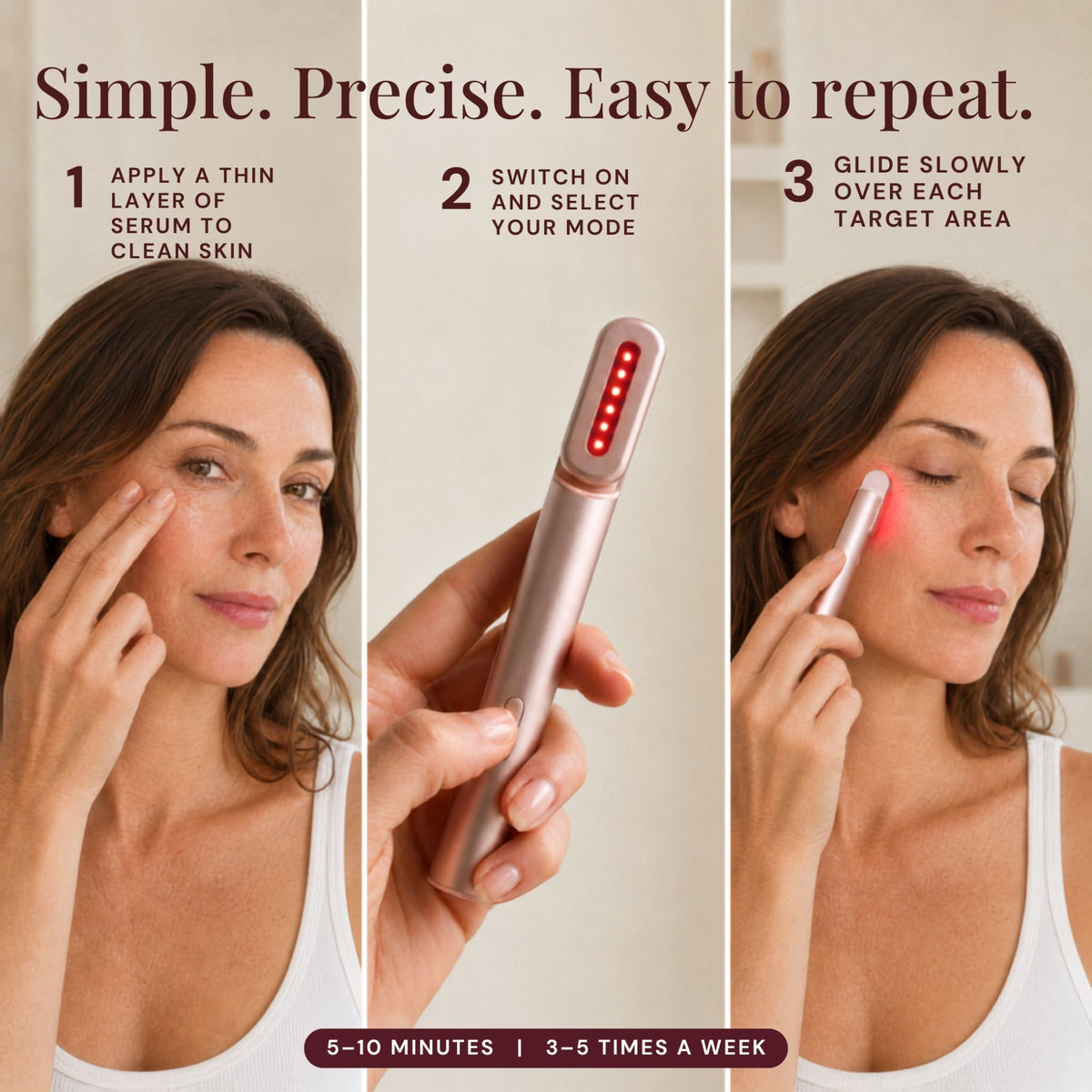 Auréa™ Precision LED Skincare Wand
