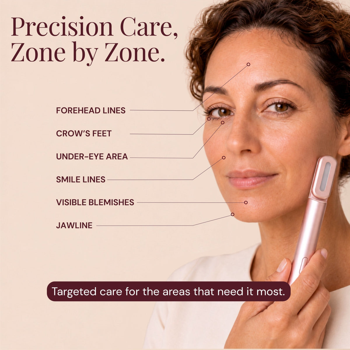 Auréa™ Precision LED Skincare Wand
