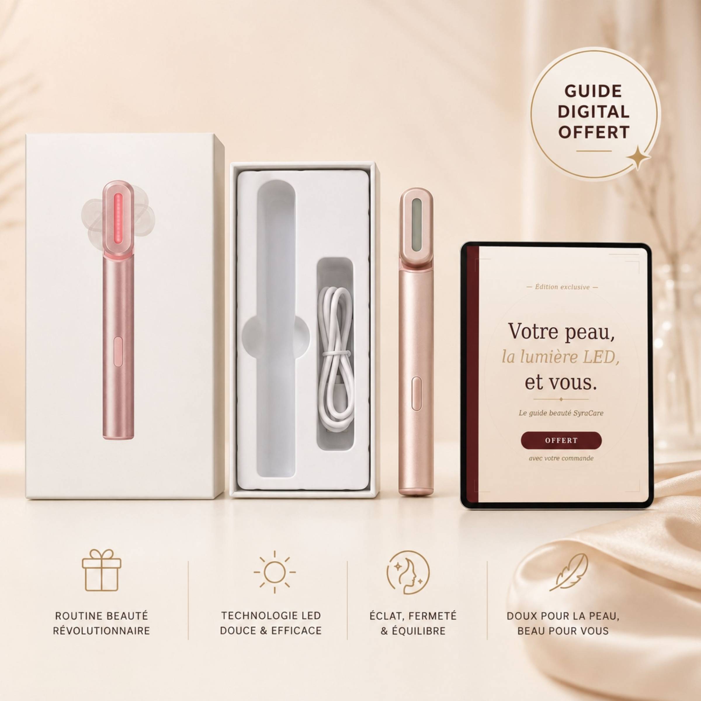 Auréa™ Precision LED Skincare Wand